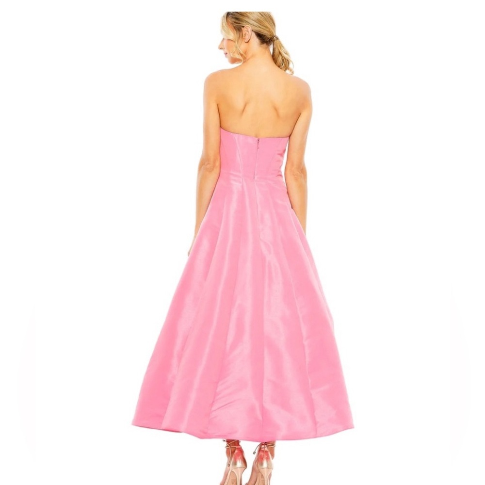 Mac Duggal Pink Strapless Dress - Picture 3 of 6